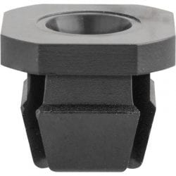 Nylon Nut   Screw Hole  square Black WF