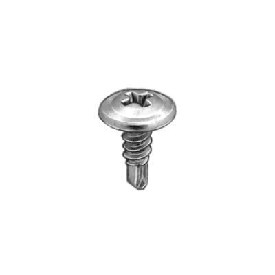 Phillips Drill Point Screw with Washer Head Zinc  inch WF