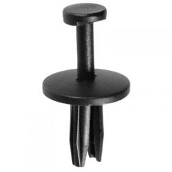 Push Pin Nail   inch Hole   inch Washer Black WF