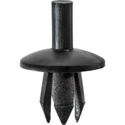 Push Pin Nail   inchHole   inch Washer Black WF