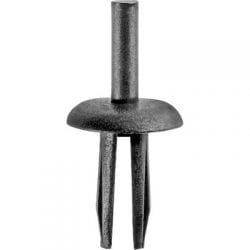 Push Pin Nail   inchHole   inch Washer Black WF