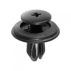 Screw Nail mm Hole w Shield mm Washer Black WF