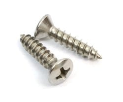 Screw Phillips Pan Head Oval Chrome Pltd    WF