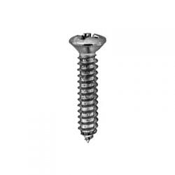 Screw Phillips Pan Head Oval Chrome Pltd   WF