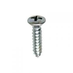 Screw Phillips Pan Head Oval Nickel Pltd   WF