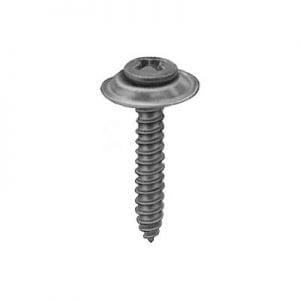 Screw Phillips Pan Head Oval Sems Wshr Black  Hd WF