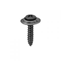 Screw Phillips Pan Head Oval Sems Wshr Black  Hd WF