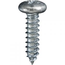 Screw Phillips Pan Head Zinc Plated   WF