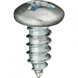 Screw Phillips Pan Head Zinc Plated   WF