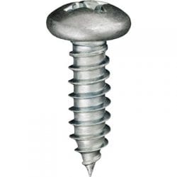 Screw Phillips Pan Head Zinc Plated   WF