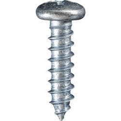 Screw Phillips Pan Head Zinc Plated   WF