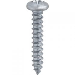 Screw Phillips Pan Head Zinc Plated   WF