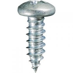 Screw Phillips Pan Head Zinc Plated   WF