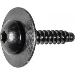 Screw Torx Pan Head Loose Washer Black mm  WF