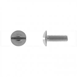 Slotted Truss Head Zinc License Plate Screw    WF