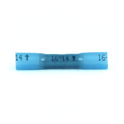 Solder Heat Shrink Butt Connector Blue  Ga ES