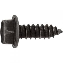 Tap Screw Hex Washer Head Black WF