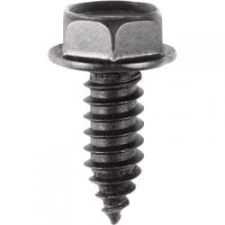 Tap Screw Hex Washer Head Black WF