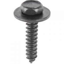 Tap Screw Loose mm Washer Black mmx Hex WF