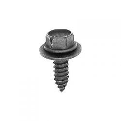 Tap Screw Loose mm Washer Black mmx  Hex WF