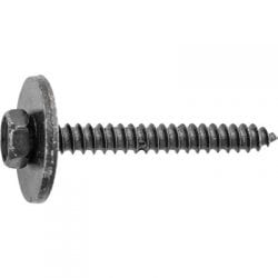 Tap Screw Loose mm Washer Black