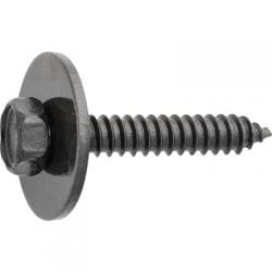 Tap Screw Loose mm Washer Black