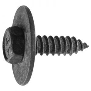 Tap Screw Loose mm Washer Black