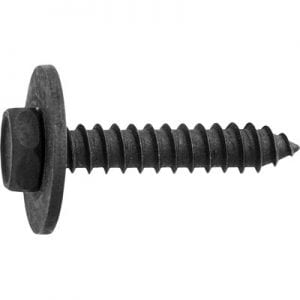 Tap Screw Loose  Washer Black WF