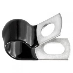 Tubing Clamp Steel with Vinyl Clad  ID ES