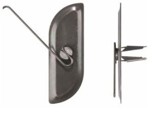 Moulding Clip Blind Metal 2-1/8-25pk-WF26744