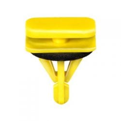 Yellow Moulding Clip Rocker wSeal mm Holemm Stem WF