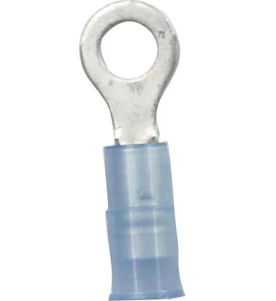 blue nylon ring tongue connector