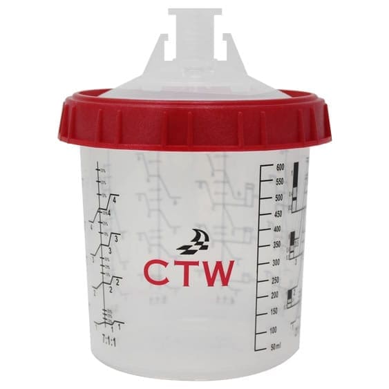 thumbnail image 2 of CTW CS850 Solvent Paint Gun Liner System – Box Of 50 Disposable 28oz Liners 2 of 5