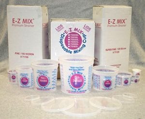 E-Z MIX PAINT MIX CUP 1/4 PINT (4OZ)-EZ70030