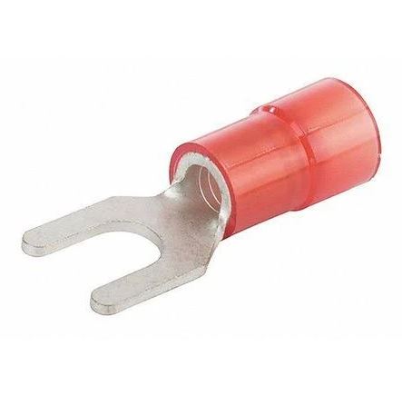 red tongue nylon spade connector-ES26250